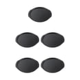 thumbnail image 2 of maskred Plateau de Cuisson Rond Noir Résistant à la Chaleur Antiadhésif Durable Non Toxique Sans Perçage 5Set, 2 of 6
