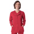 thumbnail image 1 of Landau ProFlex Women's Modern Tailored Fit Stretch Snap Front Scrub Jacket, 1 of 1