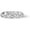 narrowsilverzircon, variante sur CHOK Bague de Luxe de Designer Plaquée Or 18K Surface Écrasée Largeur Étroite 3,5 mm Moyenne 7 mm Grand 11 mm Motif Losange Bague Croisée pour Femmes Hommes Classique Simple