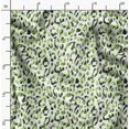 thumbnail image 2 of Soimoi Velvet Fabric Leopard Animal Skin Printed Fabric 1 Yard 58 Inch Wide, 2 of 6