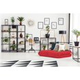 thumbnail image 3 of AJD Home Grand Taille Double Mousse Futon Matelas 8 Pouces 80 "x 60" Rouge, 3 of 6
