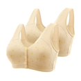 thumbnail image 1 of Womans Bras Lightly Lined Bra Feature V-Neck Demi & Balconette Bra Style W-1883 Beige 5XL, 1 of 5