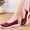 Red, variant on Willtoo Womens Orthopedic Shoes Arch Support Work Shoes Wide Width Non Slip Slip on Work Shoes Mesh Stretch Comfort 2026 Foam Shoes