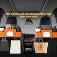 thumbnail image 2 of Car Organizers and Storage Box, 4 In 1 Multifunctional Car Organizers and Storage Back Seat for Hold Phone, Drinks, Handbag, Universal Fit for Suv/Sedan (2*Black), 2 of 7