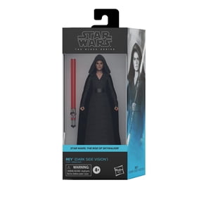 Star Wars The noir Series Jouet Rey (vision latérale noire) 6-Inch Échelle Star Wars: L'ascension de Skywalker Figure d'action collectible, Âges 4 et vers le haut