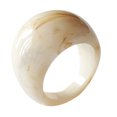 thumbnail image 1 of Plastic Ring Dyed Decorative All Match Resin Ring Acrylic Ring for Woman Man, 1 of 10