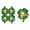 C, variant on Yhmxh St Patricks Day Decorations St. Patrick's Day Party Theme Tableware Set Disposable Decorative Tableware Paper Set St Patricks Day Accessories St Patricks Day Ornaments