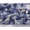 thumbnail image 2 of Soimoi polyester Crepe Fabric Two Tone With White Camouflage Decor Fabric Printed Yard 42 Inch Wide, 2 of 3