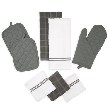 Mainstays, 8 Pack Kitchen Set, Gray