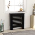 thumbnail image 1 of vidaXL Housse de Radiateur MDF Noir 78 cm, 1 of 5