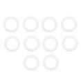 thumbnail image 1 of HILABEE 10x Finger Rings Grips for Hairdressing Barber Rubber - White, 1 of 9