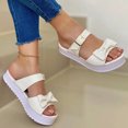 thumbnail image 1 of Leutsin Summer New Style Women Fashion Comfy Bowknot Thick Bottom Slippers, 1 of 1