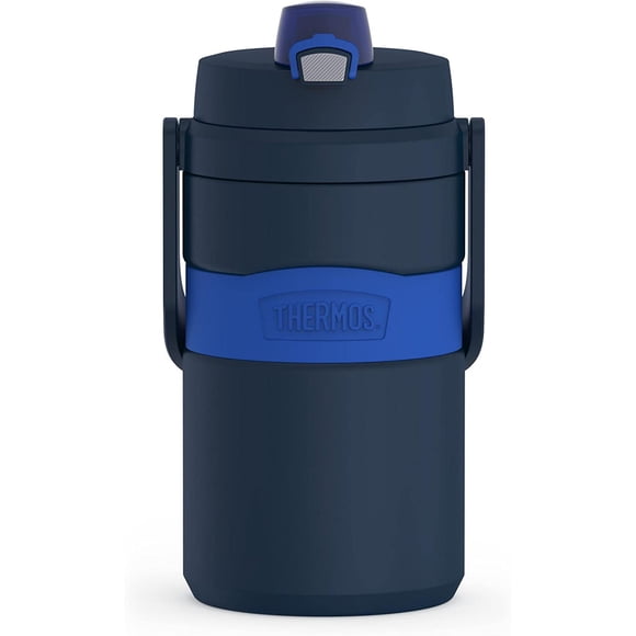 THERMOS 64 Ounce Foam Insulated Water Jug, Navy