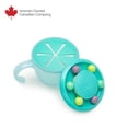 thumbnail image 1 of Melii Abacus Snack Container for Infants and Toddlers, Blue, 6.76 oz / 200 ml, 1 of 5