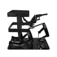 thumbnail image 2 of JASKFLY Wine Bottle Rack Metal Skull Skeleton Bar Decor Stand For Whiskey Wine Bottles Steampunk Style Beverage Display For Home Kitchen,kitchen supplies|Metal,Black, 2 of 9