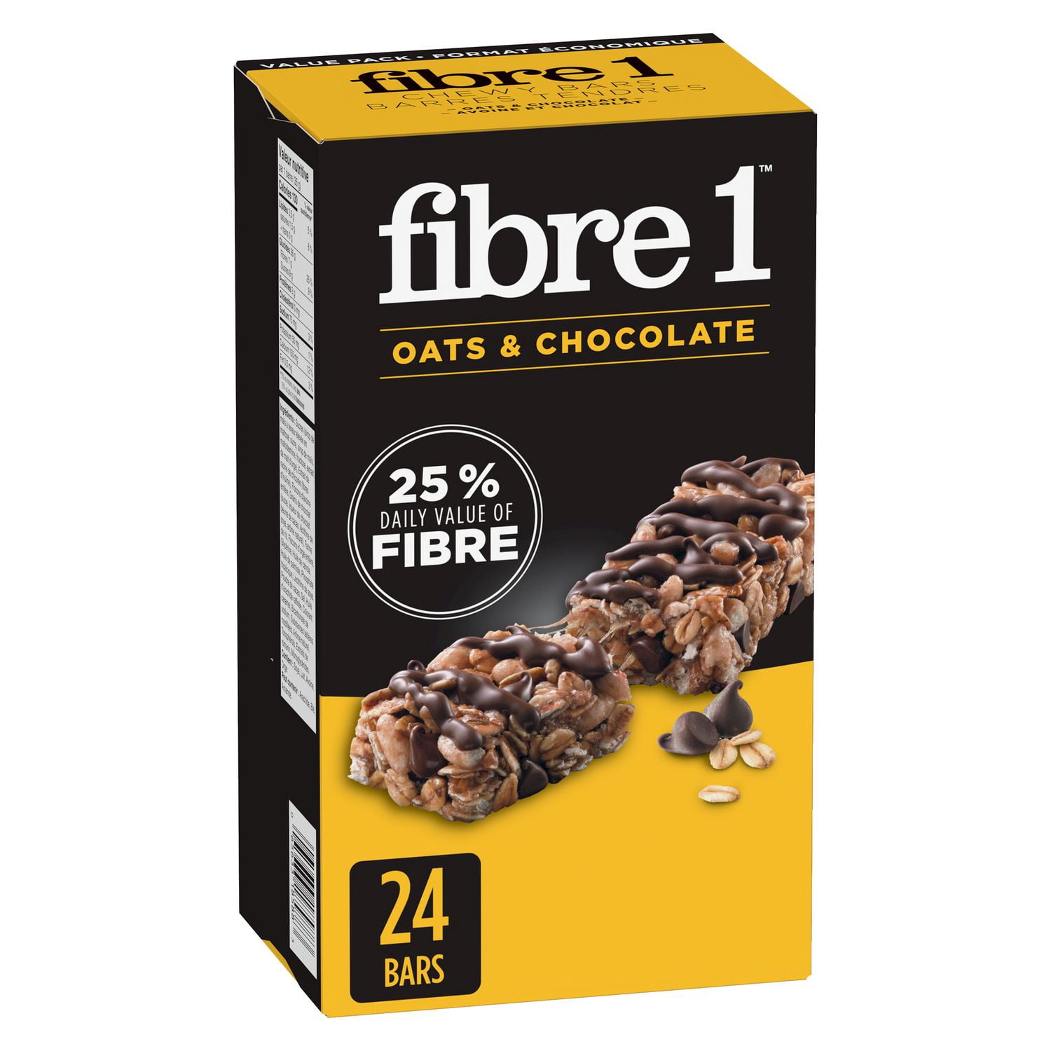 Fibre 1 Barres Chewy Avoine & Chocolat