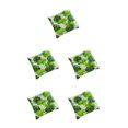 thumbnail image 1 of Decodeary Soft And Comfortable Chair Cushion Pad For Any Chair Cloth Square Chair Cushion Seat Cushion Pad Chair Pad Breathable Tropical banana leaf 5Set, 1 of 6