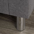 thumbnail image 3 of Cosmic Homes Sectional Sofa Grey, Reversible Chaise, Perfect for Small Spaces, 3 of 6