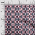 thumbnail image 1 of oneOone Viscose Chiffon Fabric Aztec Ikat Printed Fabric 1 Yard 42 Inch Wide, 1 of 1