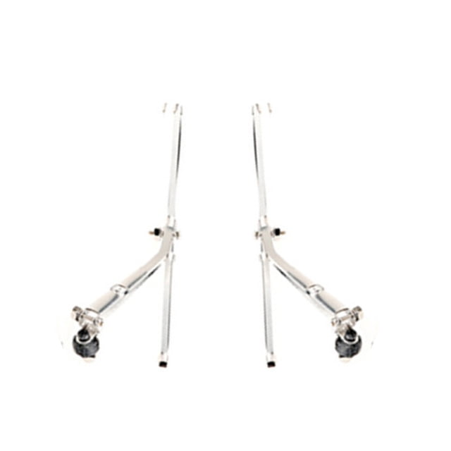 Left+Right DIY Stainless Steel Movable Wiper For TRAXXAS TRX4 BRONCO 1/10 RC Car Accessory Part