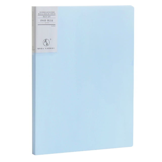 Labymos A4 Size Presentation Book Display Book Document Organizer Waterproof with 30-Pocket Sheet Protector for