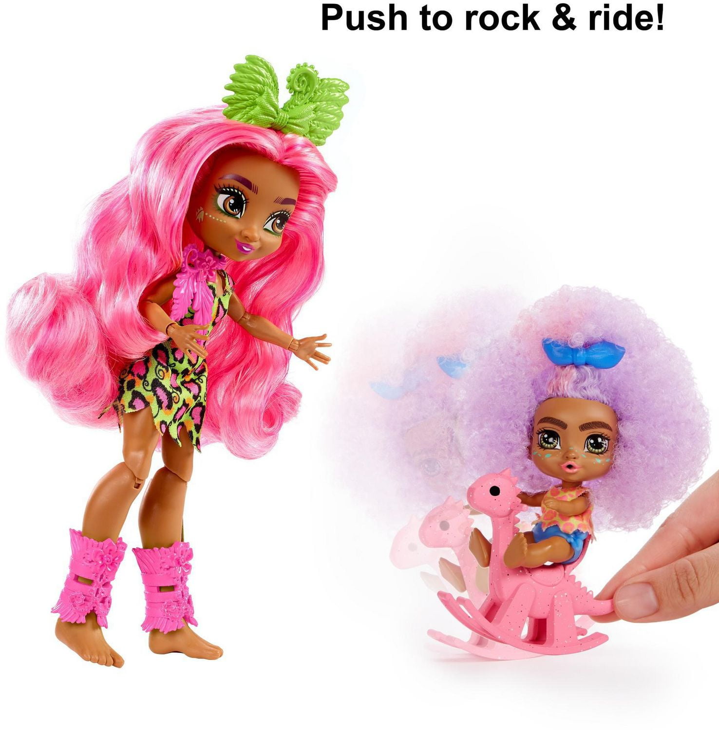 Coffret de Jeu Passionnée de Gardiennage Club des Cavernes avec Poupée Fernessa et Furrah