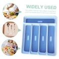 thumbnail image 3 of Product Cooking Utensils 2 Silverware Organizer Utenisl Organizer Holder Kitchen Drawer Organizer Silverware Tray For Drawer Flatware Organizer 5 Compartment Platform Classic Large Silverware Tray -, 3 of 6