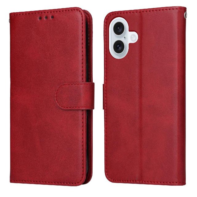 Compatible with iPhone 17 Case Card Slots Precise Cutouts Flip Cover Magnetic Closure