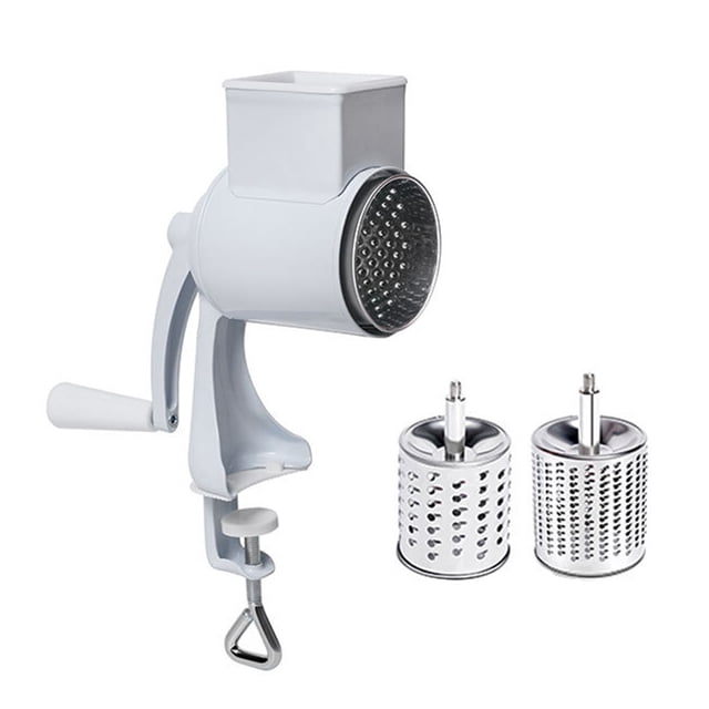 Grain Grinder Hand Crank Mill Grinder Aluminum Alloy Manual Table Clamp Milling Machine ,Easy to Operate