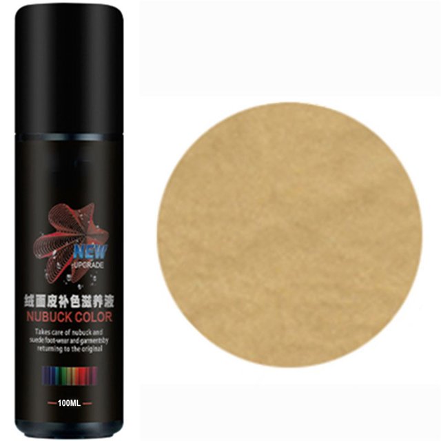 Aodebiao Suede & Leather Color Restorer Spray – 75ml Quick-Dry Formula for Sneakers, Boots, Bags & Jackets (Includes Precision Applicator)