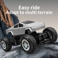 thumbnail image 3 of Cyberfootoffroad 2.4GHz Remote Control Tesla-Style Pickup Truck with Front/Reverse Headlights, Rear-Wheel Drive, USB-Rechargeable 3.7V Lithium Battery, Ultra-Long Range - Features Left/Right Turn,, 3 of 6