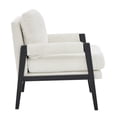 thumbnail image 3 of Fauteuil Terry avec accoudoirs, Beige, 3 of 8
