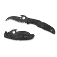thumbnail image 1 of Spyderco - Matriarch 2 Black Serrated 3.57, 1 of 2
