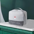 thumbnail image 3 of Milaget Sac de Premiers Soins Rangement Portable Imperméable Sac à Médicaments Voyage Médical Gris G, 3 of 9
