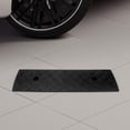 thumbnail image 2 of Portable Threshold Ramp for Wheelchair and Bike with Sturdy Rubber and Plastic Black Color for Indoor Outdoor Use, 2 of 9