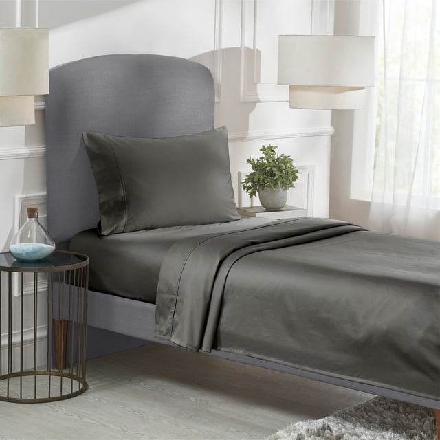 California Design Den Sheet Sets, Natural 100% Cotton Sheets, Soft Luxury 400 Thread Count Sateen Bedding Sheets Set, Deep Pocket Cooling Sheets