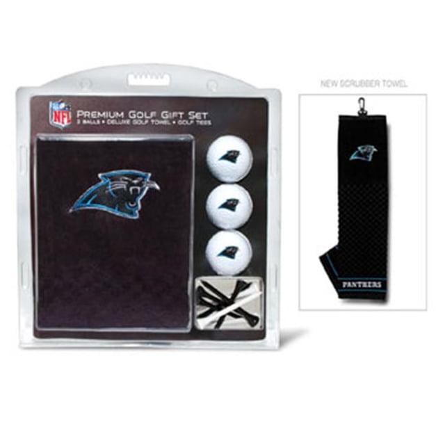 Team Golf 30420 Carolina Panthers Embroidered Towel Gift Set