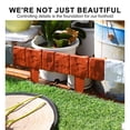 thumbnail image 3 of Vaidha 10PCS Plastic Border Edging Garden Grass Fence Wall, 3 of 4