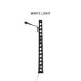 thumbnail image 4 of Youkk Lampe de Chemin de Fer Modèle Classique Mini Paysage Mise en Page Léger Échelle Réverbères Résistance Extérieur Conduit Lampadaire en Métal Noir (Lumière Blanche), 4 of 5