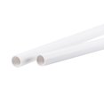 thumbnail image 1 of Unique Bargains 10mm ID 12mm OD 500mm White PVC Pipe Round Rigid Plastic Tube for Water Pipe 2 Pack, 1 of 5