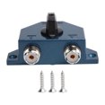 thumbnail image 3 of Antenna Switcher 2 Position Antenna Switch Antenna Coaxial Switch  Antenna Switch Zine Alloy 2 Position Adapter Converter Connector For CA-201 Antenna, 3 of 8
