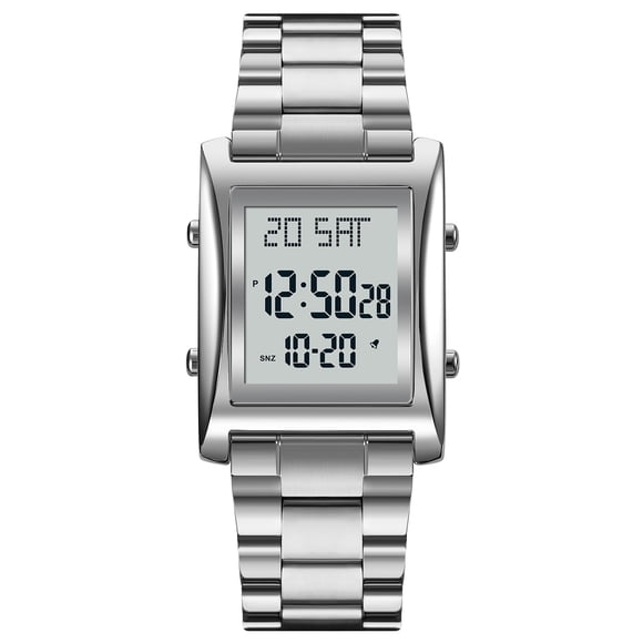 SKMEI Men's business sports watches Countdown double time watch Chronograph table Digital watches 50 meters waterproof watch