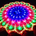 thumbnail image 4 of 1~10PCS Decoration Light Peacock Love Five-pointed Star Atmosphere Lamp For Room Christmas Wedding Party Colorful Decorative, 4 of 5