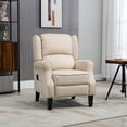 thumbnail image 2 of HOMCOM Massage Recliner Chair Push Back Recliner Armchair with Footrest, 2 of 10
