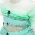 thumbnail image 4 of Girls Jasmine Dress Costume Kids Princess Dress Up, 4 of 7