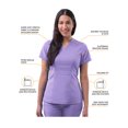 thumbnail image 3 of Adar Pro Sarraus pour Femmes - Haut de Sarrau Péplum Ajusté, 3 of 6