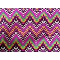 thumbnail image 5 of oneOone Cotton Poplin Fuschia Pink Fabric Ikat Craft Projects Decor Fabric Printed By The Yard 56 Inch Wide, 5 of 5