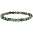 thumbnail image 1 of Bracelet Extensible Unisexe en Perles Rondes de 6 mm en Turquoise Africaine Naturelle, 1 of 5