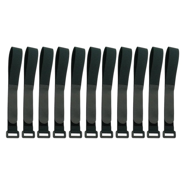 10x Nylon Hook Cable Strap Bike Holder 45cm