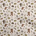 thumbnail image 1 of oneOone Polyester Spandex Brown Fabric Cowboy Sewing Craft Projects Fabric Prints By Yard 56 Inch Wide-aC, 1 of 5